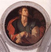 Pontormo, Jacopo St Luke oil on canvas